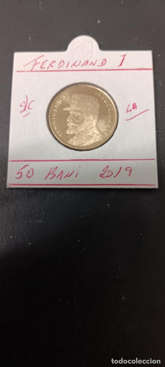 Monedas antiguas de Europa: RUMANIA 50 BANI 2019 S/C (LAT&Oacute;N) FERDINAND I