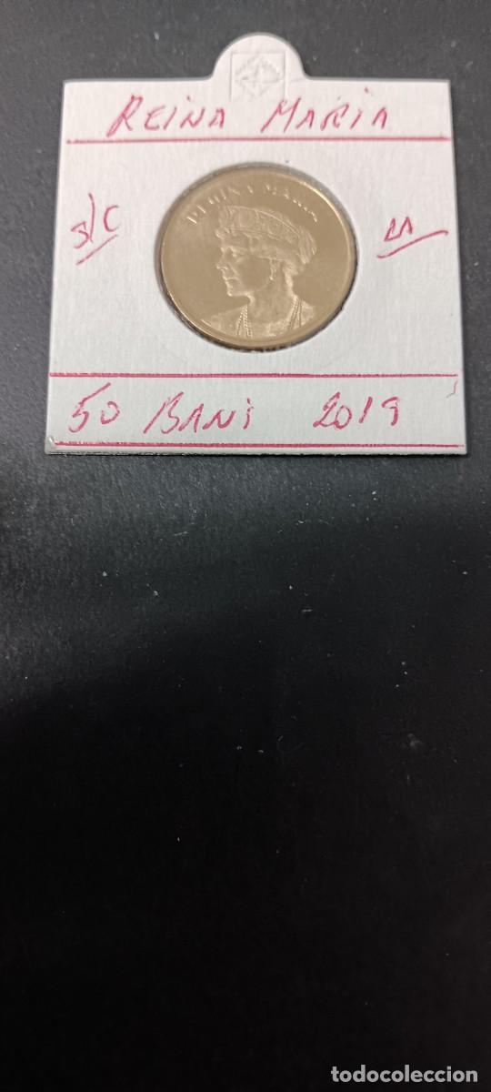 Monedas antiguas de Europa: RUMANIA 50 BANI 2019 S/C (LAT&Oacute;N) REINA MARIA