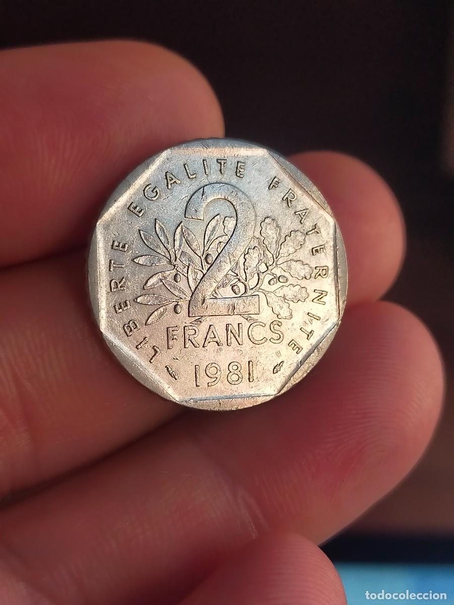 Monedas antiguas de Europa: MONEDA DE 2 DOS FRANCOS FRANCS FRANCIA 1981 MUY BUENA CONSERVACION
