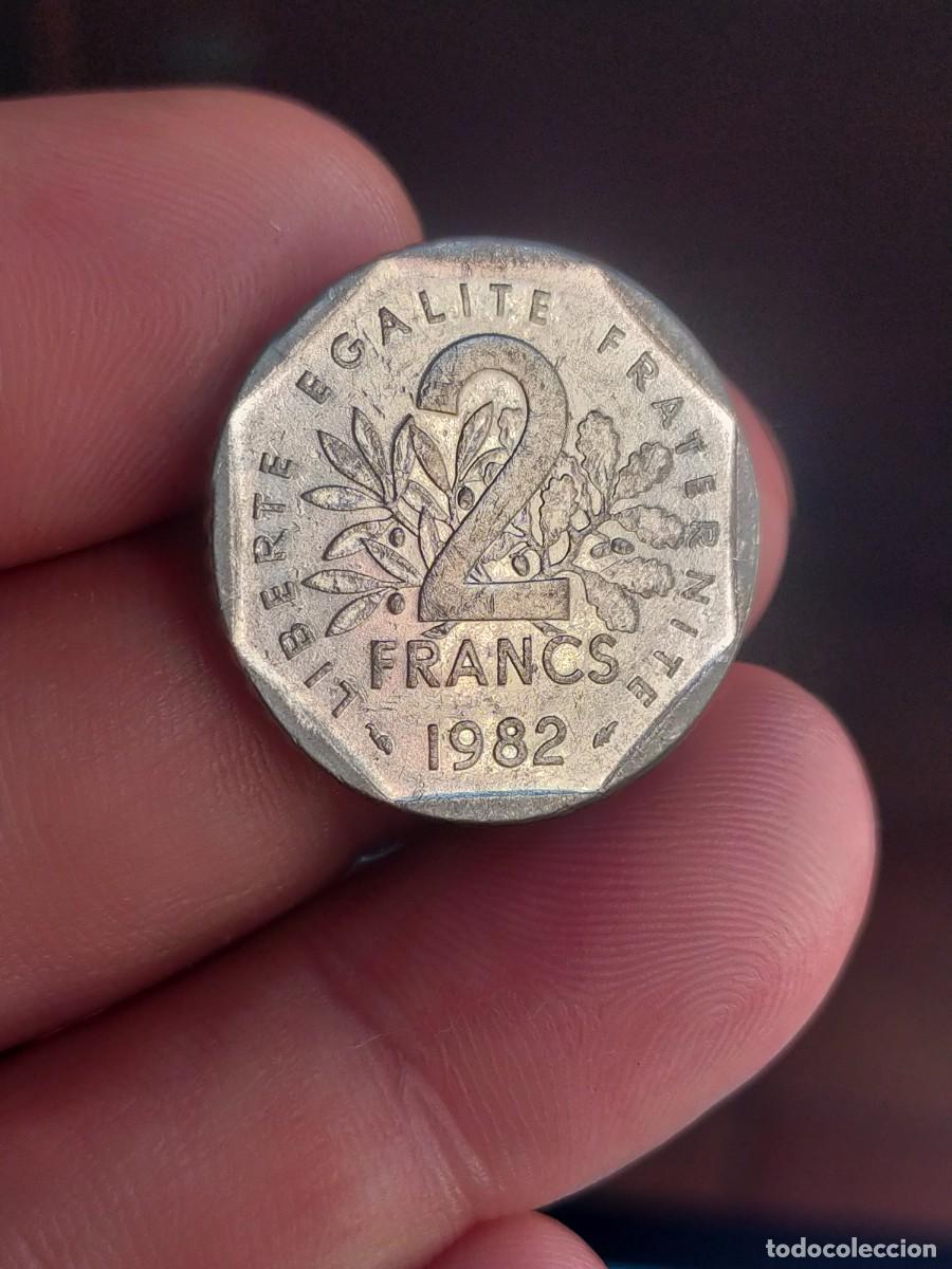 Monedas antiguas de Europa: MONEDA DE 2 DOS FRANCOS FRANCS FRANCIA 1982 MUY BUENA CONSERVACION