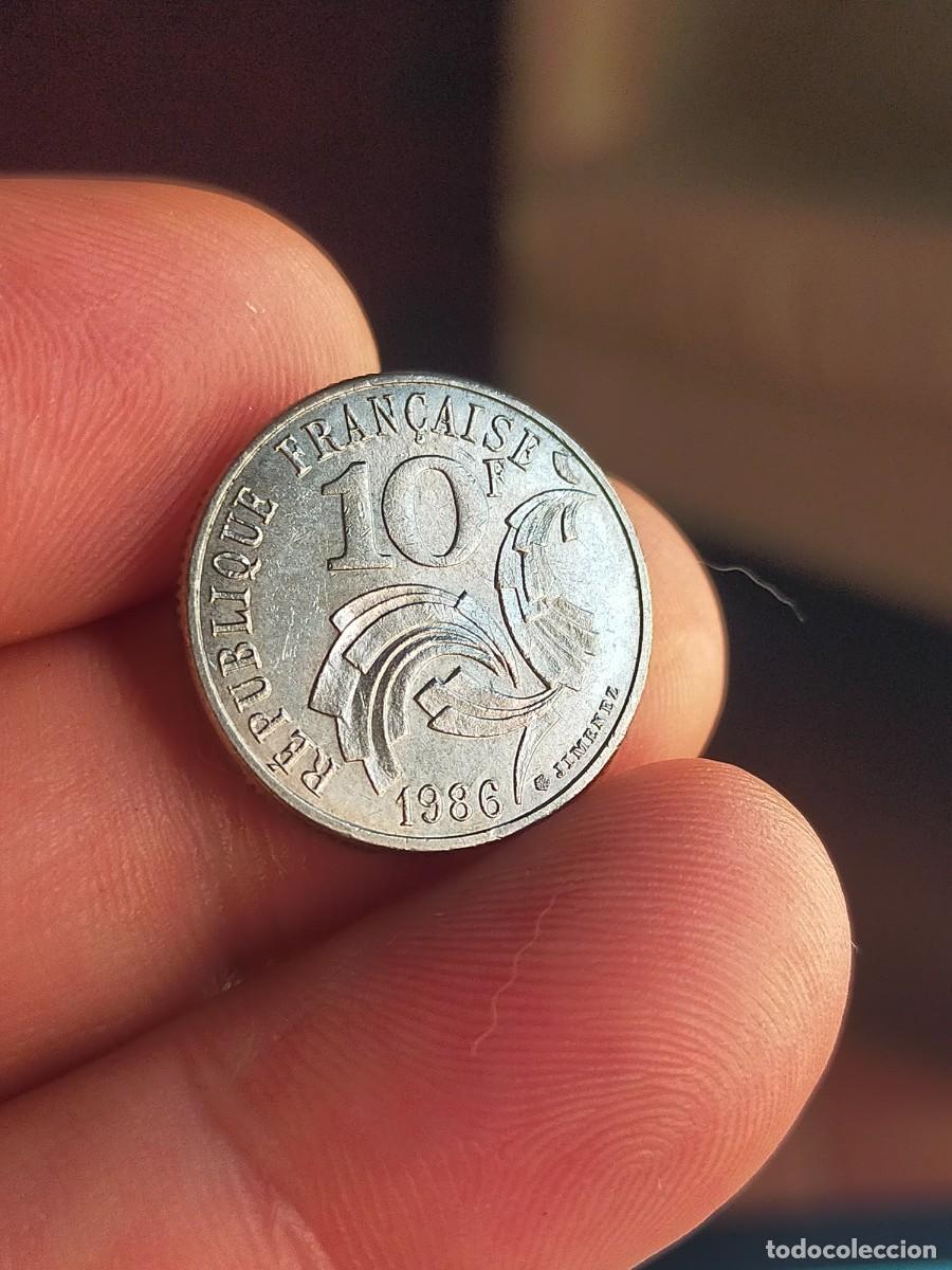 Monedas antiguas de Europa: MONEDA DE 10 DIEZ FRANCOS FRANCS FRANCIA 1986 MUY BUENA CONSERVACION