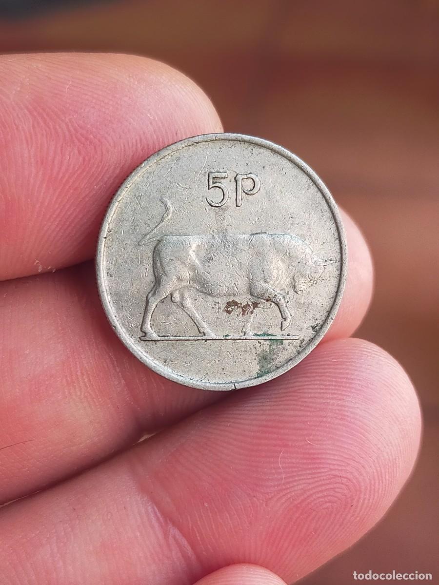 Monedas antiguas de Europa: MONEDA DE 5 CINCO PENIQUES PENCE IRLANDA EIRE 1976 MUY BUENA CONSERVACION