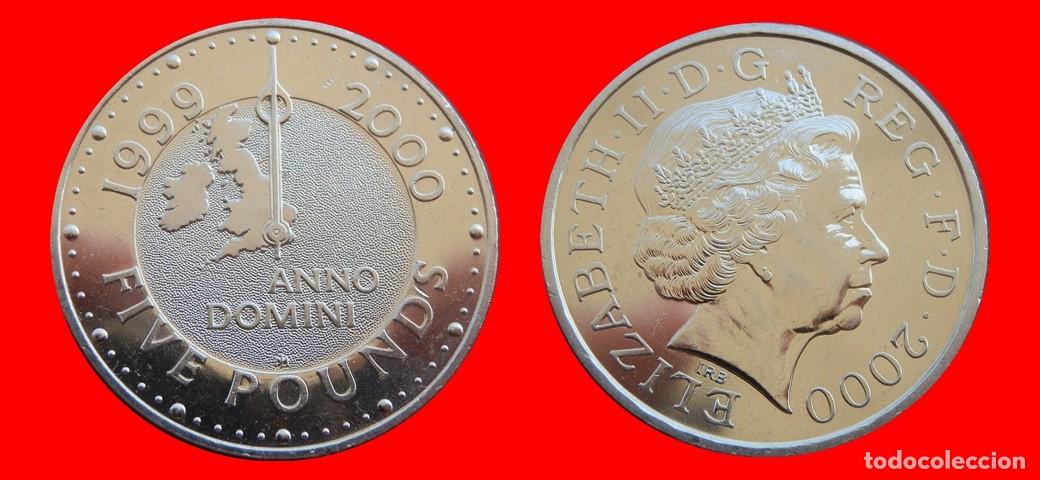 Monedas antiguas de Europa: 5 LIBRAS POUNDS 2000 SIN CIRCULAR INGLATERRA-9351SC