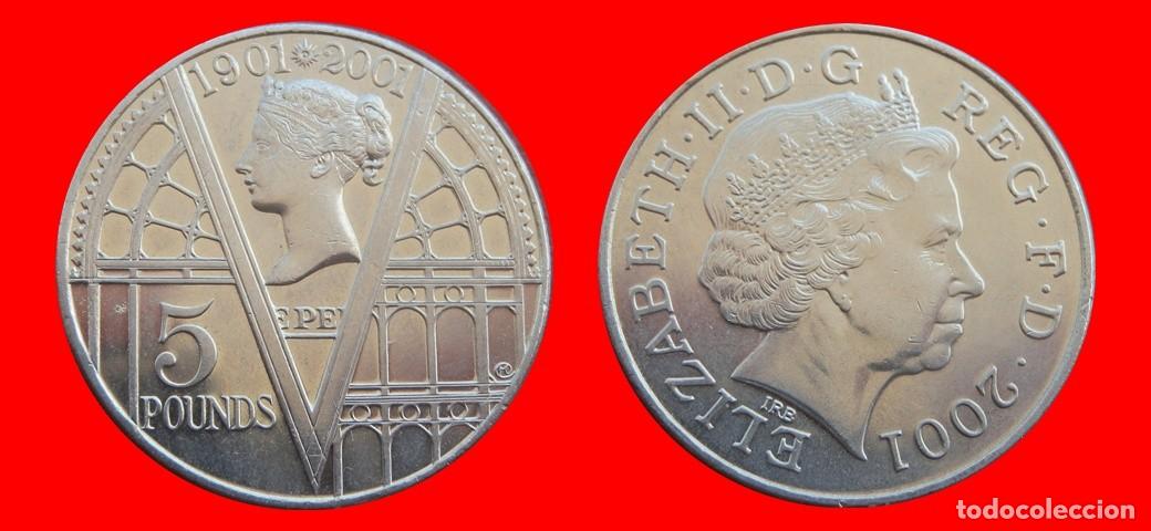 Monedas antiguas de Europa: 5 LIBRAS POUNDS 2001 SIN CIRCULAR INGLATERRA-9352SC