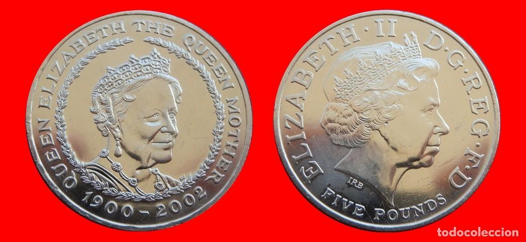 Monedas antiguas de Europa: 5 LIBRAS POUNDS 2002 SIN CIRCULAR INGLATERRA-9353SC