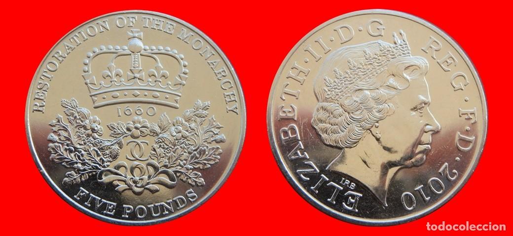 Monedas antiguas de Europa: 5 LIBRAS POUNDS 2010 SIN CIRCULAR INGLATERRA-9357SC