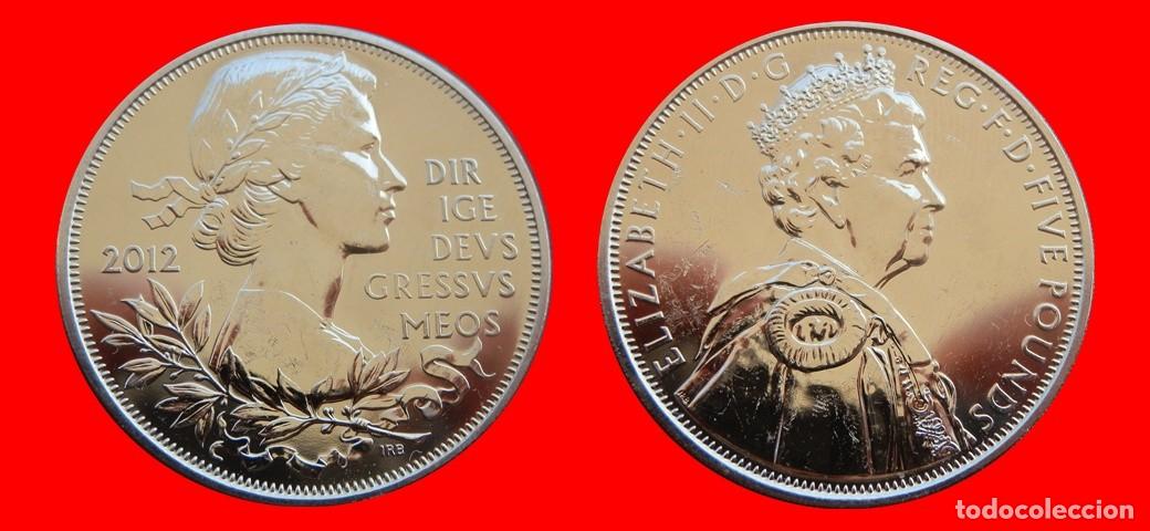 Monedas antiguas de Europa: 5 LIBRAS POUNDS 2012 SIN CIRCULAR INGLATERRA-9358SC