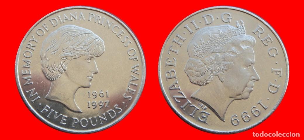 Monedas antiguas de Europa: 5 LIBRAS POUNDS 1999 SIN CIRCULAR INGLATERRA REINO UNIDO-9350SC