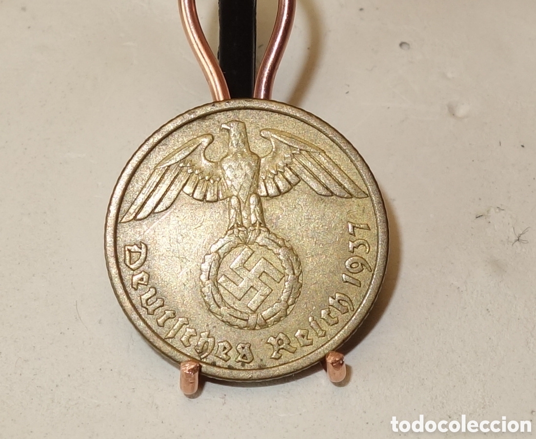 Monedas antiguas de Europa: 10 ReichsPfenning 1937 Ceca Berl&iacute;n