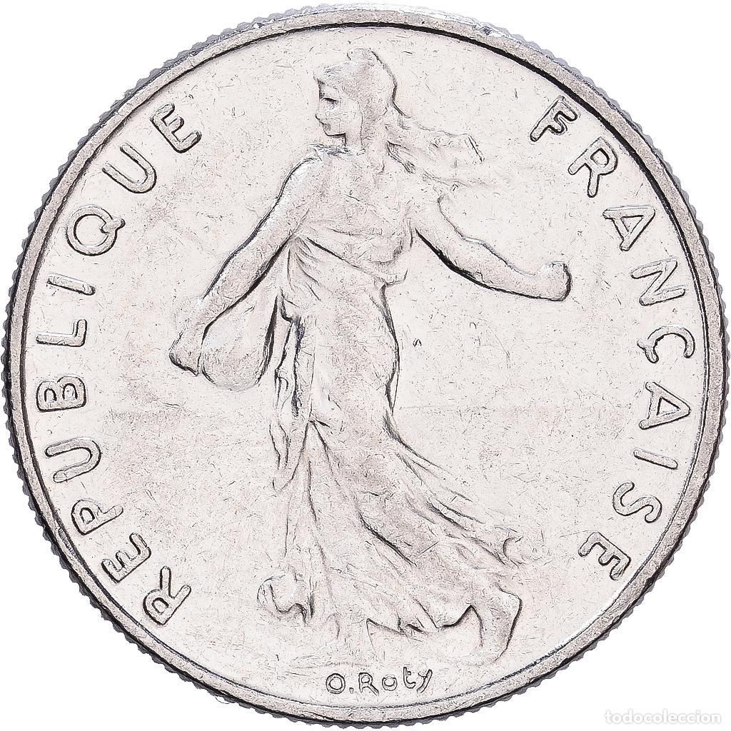 Monedas antiguas de Europa: [#1224873] Francia, 1/2 Franc, Semeuse, 1994, Paris, N&iacute;quel, MBC, Gadoury:429, KM:931.2