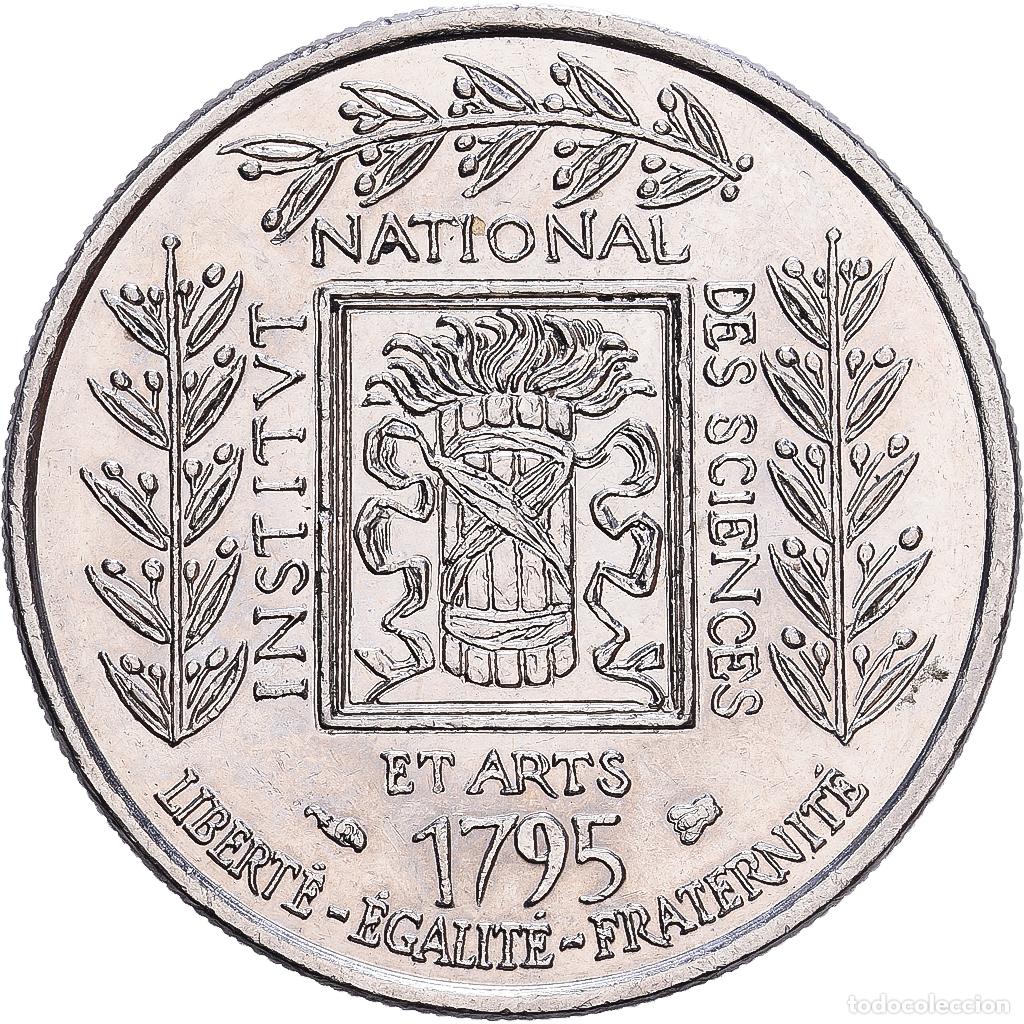 Monedas antiguas de Europa: [#1224884] Francia, Franc, Institut, 1995, Paris, N&iacute;quel, EBC, Gadoury:480, Le