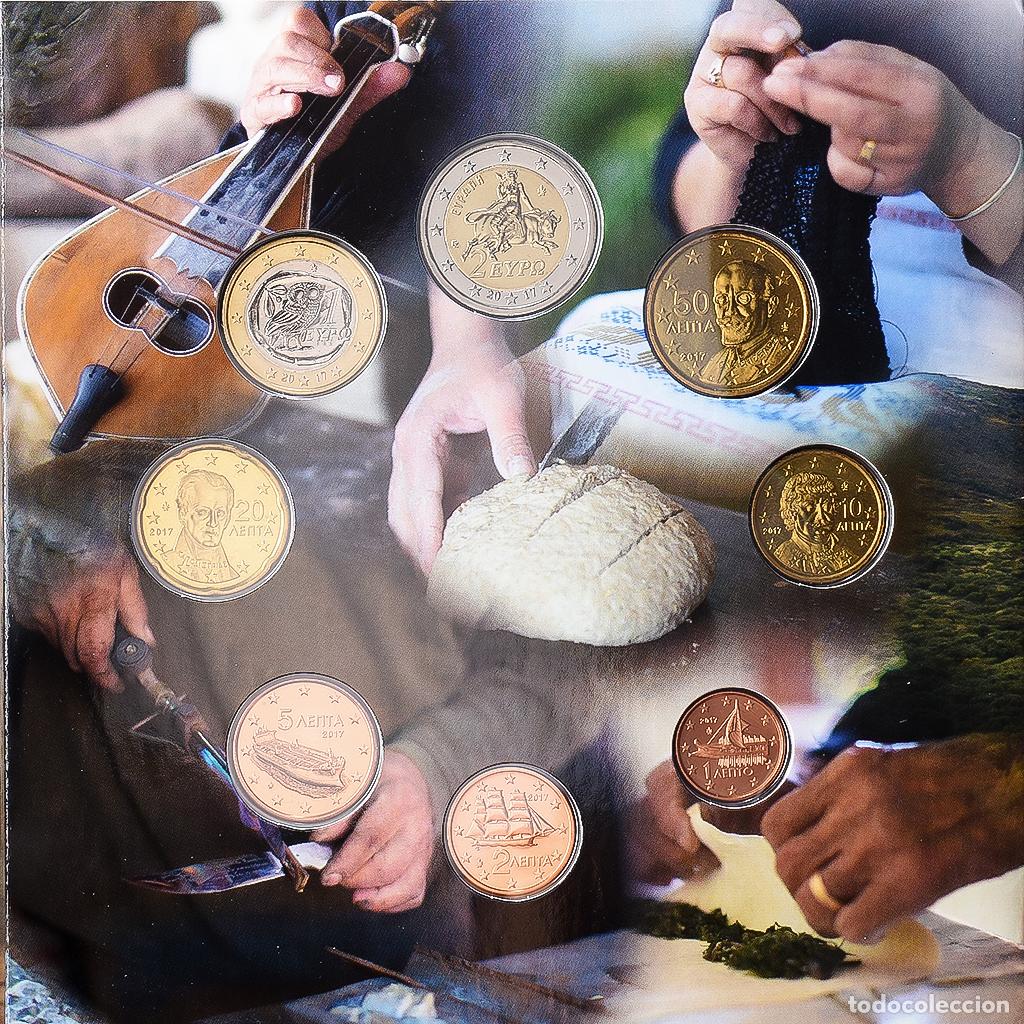 Monedas antiguas de Europa: [#139949] Grecia, Set 1 ct. - 2 Euro, Crete, BU, 2017, Athens, Sin informaci&oacute;n, FDC