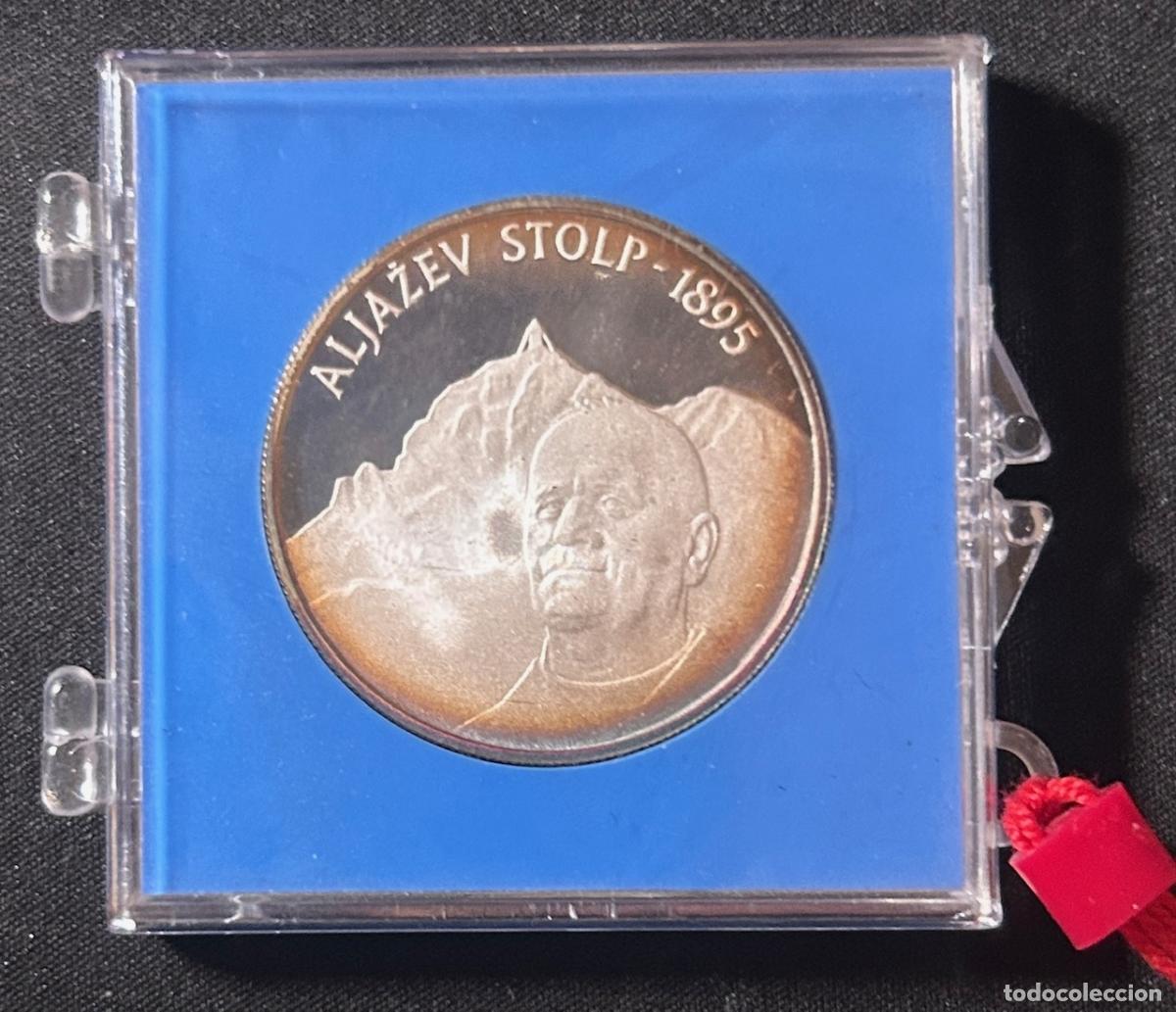 Monedas antiguas de Europa: CREXP744 MONEDA ESLOVENIA 500 TOLARJEV 1995 PROOF EN CAPSULA CON CERTIFICADO