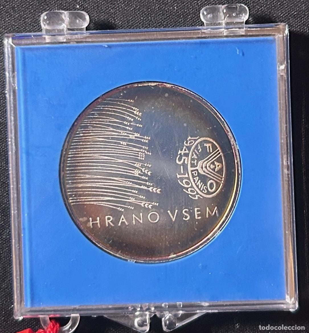 Monedas antiguas de Europa: CREXP745 MONEDA ESLOVENIA 500 TOLARJEV 1994 PROOF EN CAPSULA CON CERTIFICADO