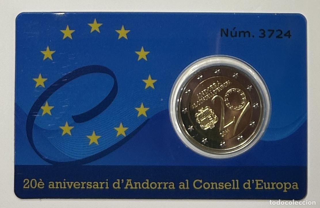 Monedas antiguas de Europa: CREXP007 CARTERA MONEDA 2 EUROS ANDORRA 2014 RARA 150