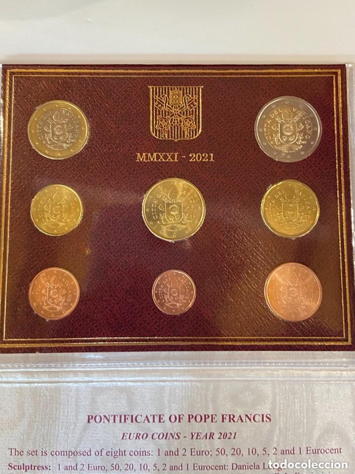 Monedas antiguas de Europa: CREXP062 CARTERA EUROS VATICANO 2021