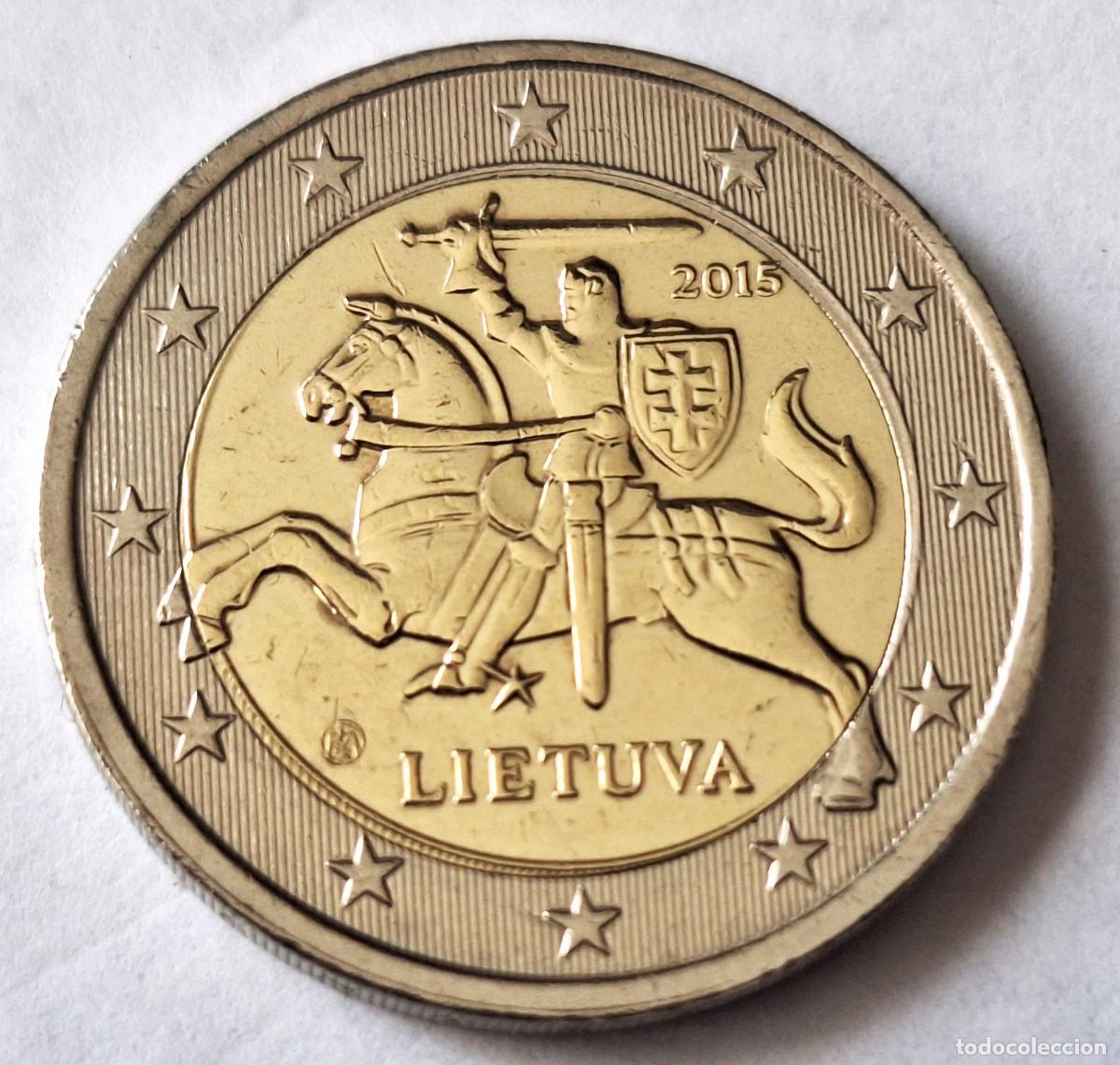 Monedas antiguas de Europa: LITUANIA - MONEDA DE 2 EUROS DEL A&Ntilde;O 2015 - BIEN CONSERVADA