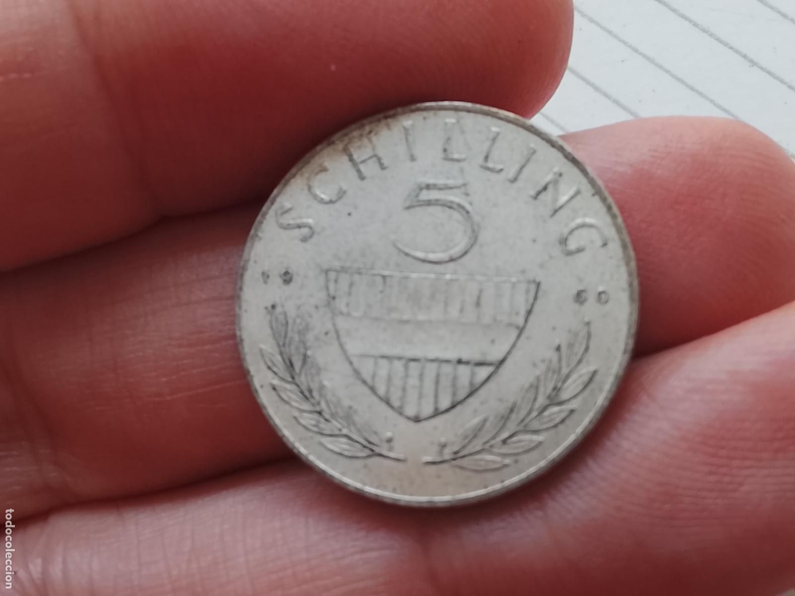 Monedas antiguas de Europa: AUSTRIA 5 SCHILLING (CHELINES) 1960 PLATA