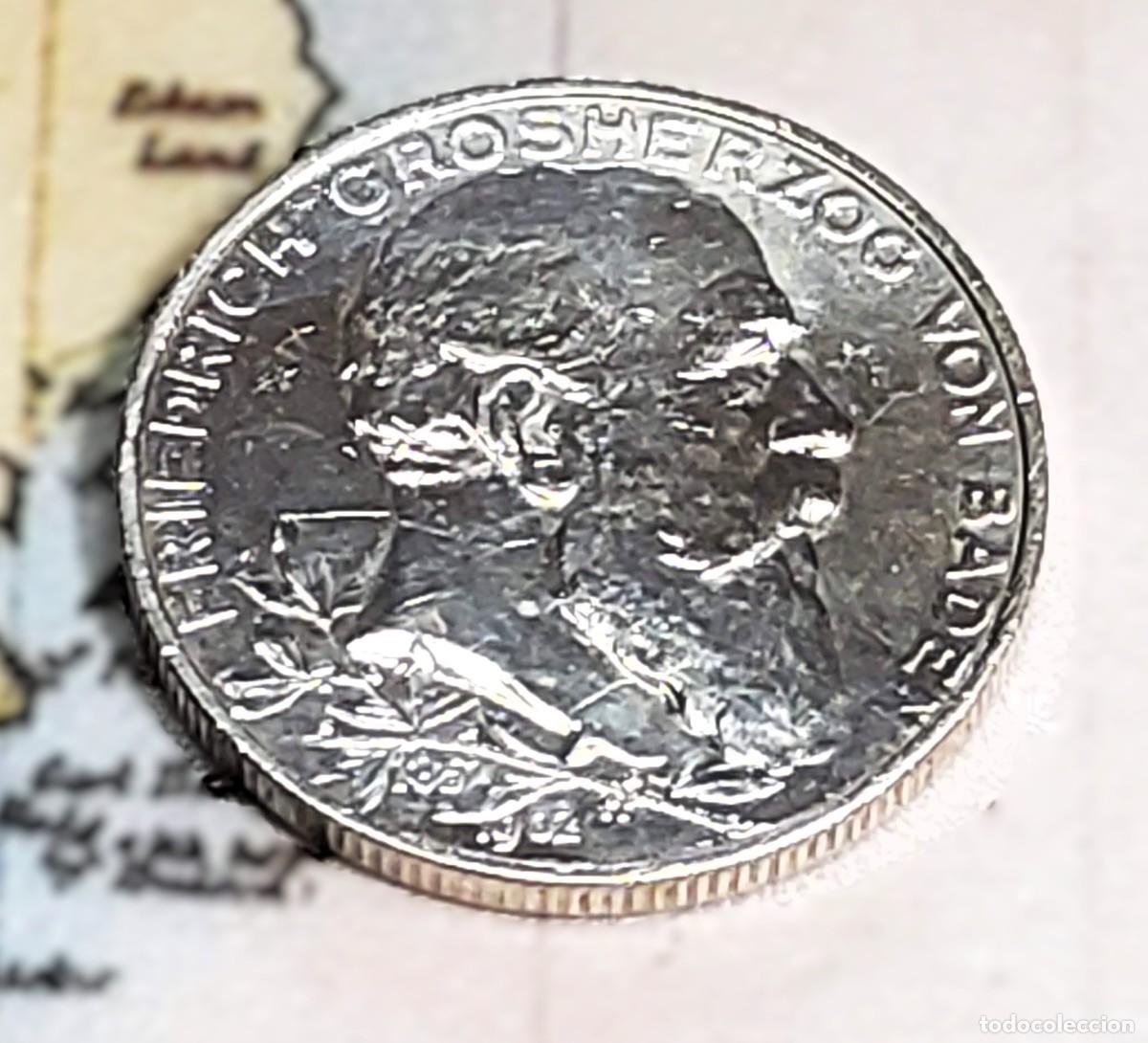 Monedas antiguas de Europa: 2 MARCOS DE PLATA DE ALEMANIA DEL A&Ntilde;O 1902.SIN CIRCULAR.