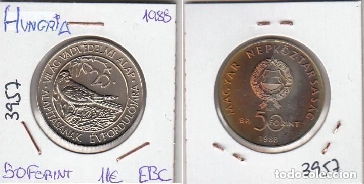 Monedas antiguas de Europa: E3957 MONEDA HUNGR&Iacute;A 50 FORINT 1988