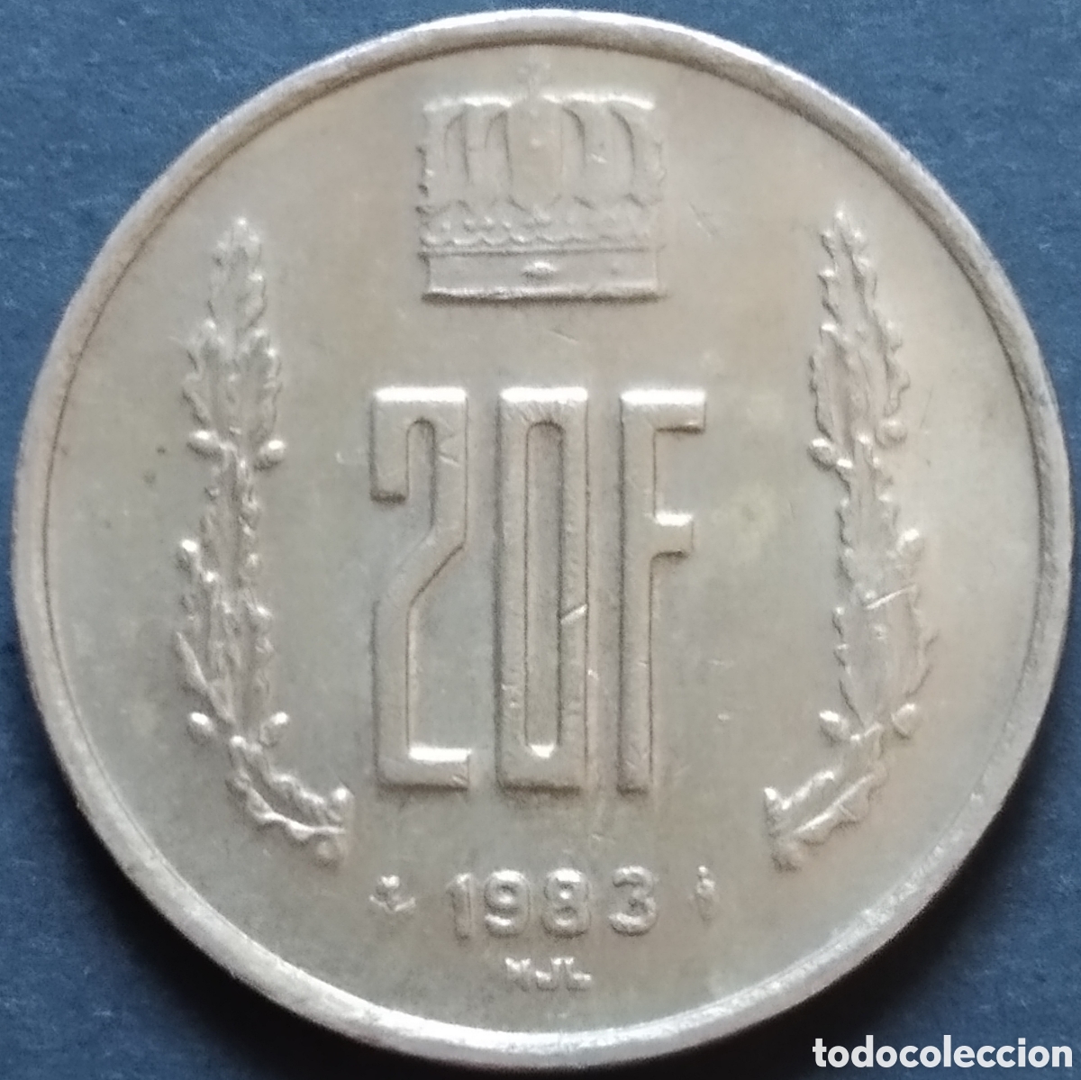 Monedas antiguas de Europa: MONEDA - LUXEMBURGO 20 FRANCOS 1983