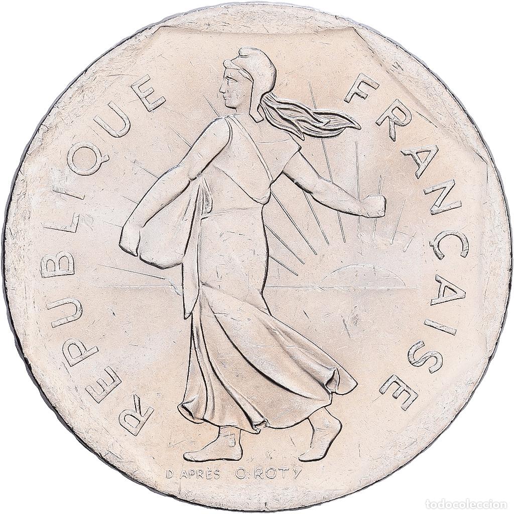 Monedas antiguas de Europa: [#1224942] Francia, 2 Francs, Semeuse, 1993, Paris, N&iacute;quel, EBC, KM:942.2