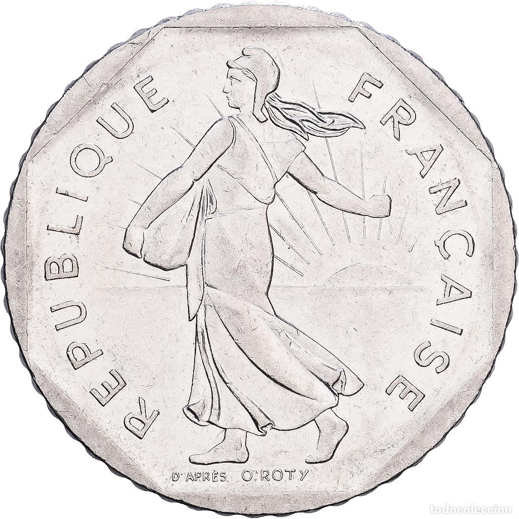 Monedas antiguas de Europa: [#1224946] Francia, 2 Francs, Semeuse, 1982, Paris, N&iacute;quel, EBC, Gadoury:547, Le