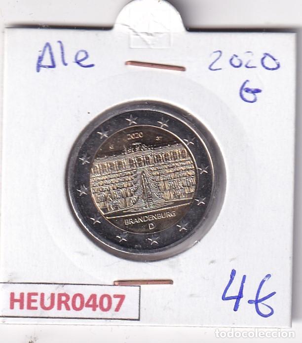 Monedas antiguas de Europa: HEUR0407 MONEDA ALEMANIA 2 EUROS 2020 Letra G (Palacio Potsdam)