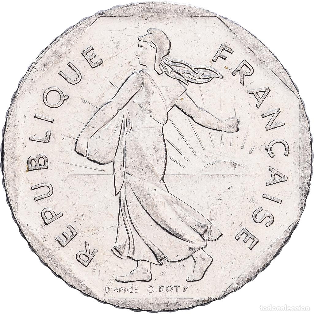 Monedas antiguas de Europa: [#1224948] Francia, 2 Francs, Semeuse, 1998, Paris, N&iacute;quel, EBC, KM:942.2