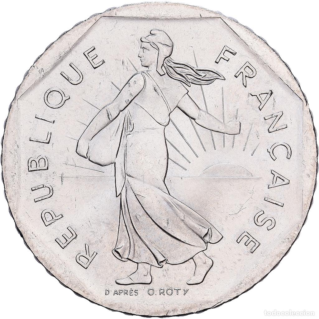 Monedas antiguas de Europa: [#1224935] Francia, 2 Francs, Semeuse, 1995, Paris, N&iacute;quel, EBC, Gadoury:547, Le