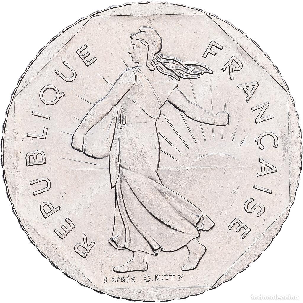 Monedas antiguas de Europa: [#1224954] Francia, 2 Francs, Semeuse, 1997, Paris, N&iacute;quel, EBC, Gadoury:547, Le