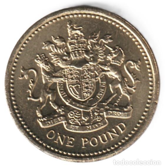 Monedas antiguas de Europa: Inglaterra 1 libra 1983 KM# 933