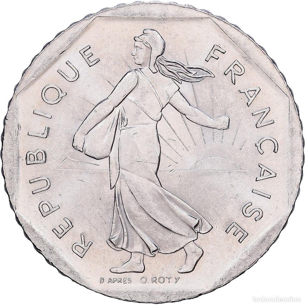 Monedas antiguas de Europa: [#1224961] Francia, 2 Francs, Semeuse, 1994, Paris, N&iacute;quel, EBC, Gadoury:547, Le