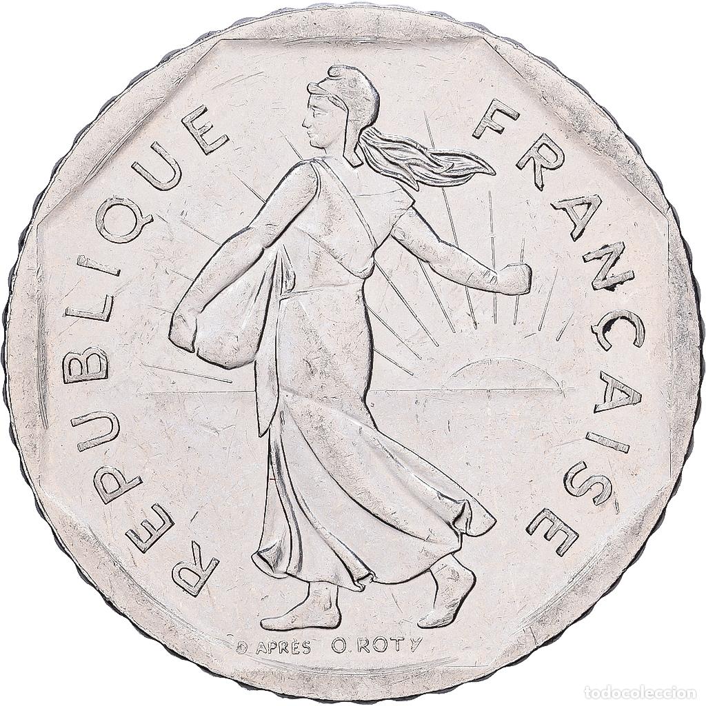 Monedas antiguas de Europa: [#1224973] Francia, 2 Francs, Semeuse, 1996, Paris, N&iacute;quel, EBC, Gadoury:549, Le