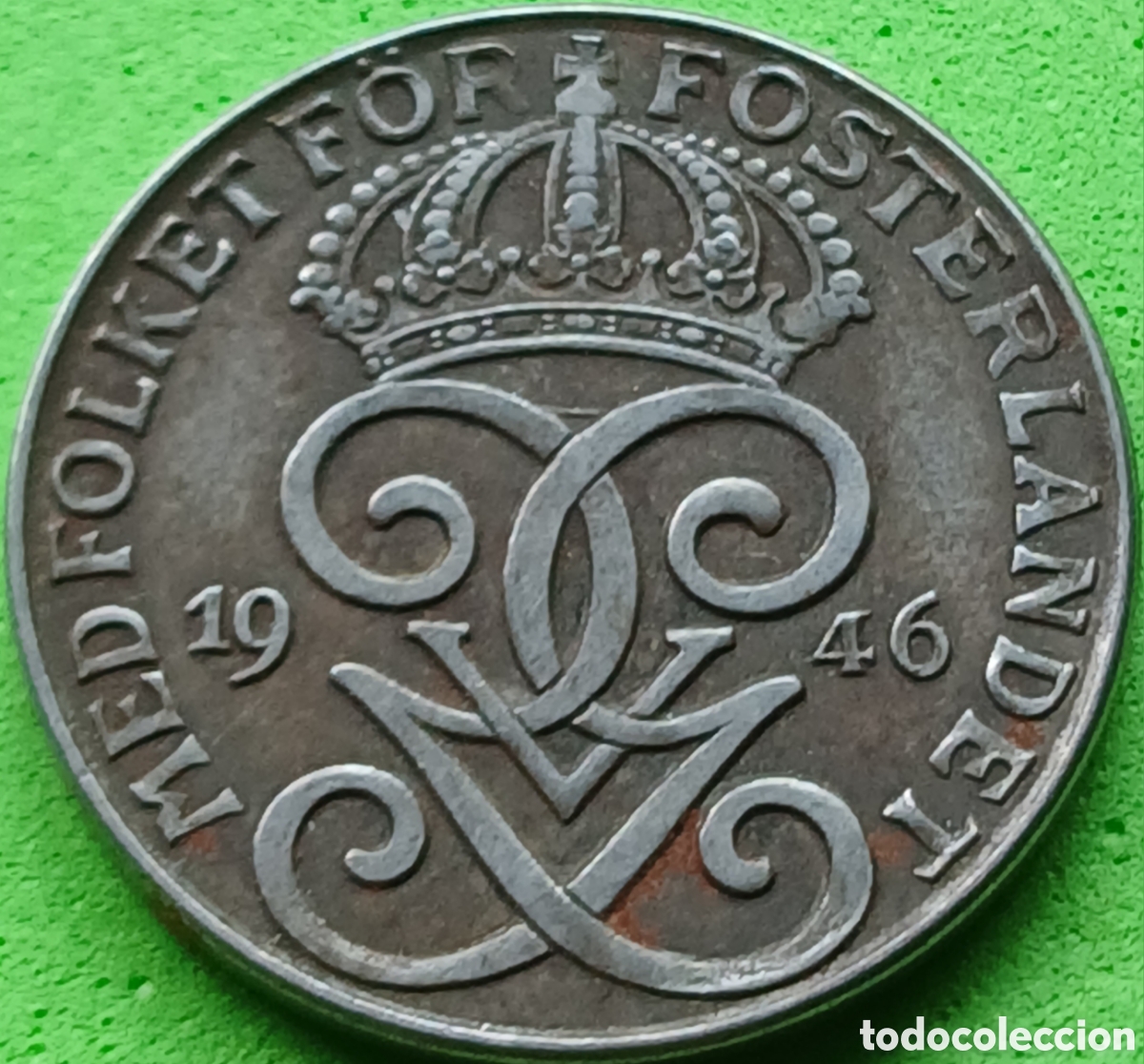 Monedas antiguas de Europa: Suecia 2 ore 1946 km#811