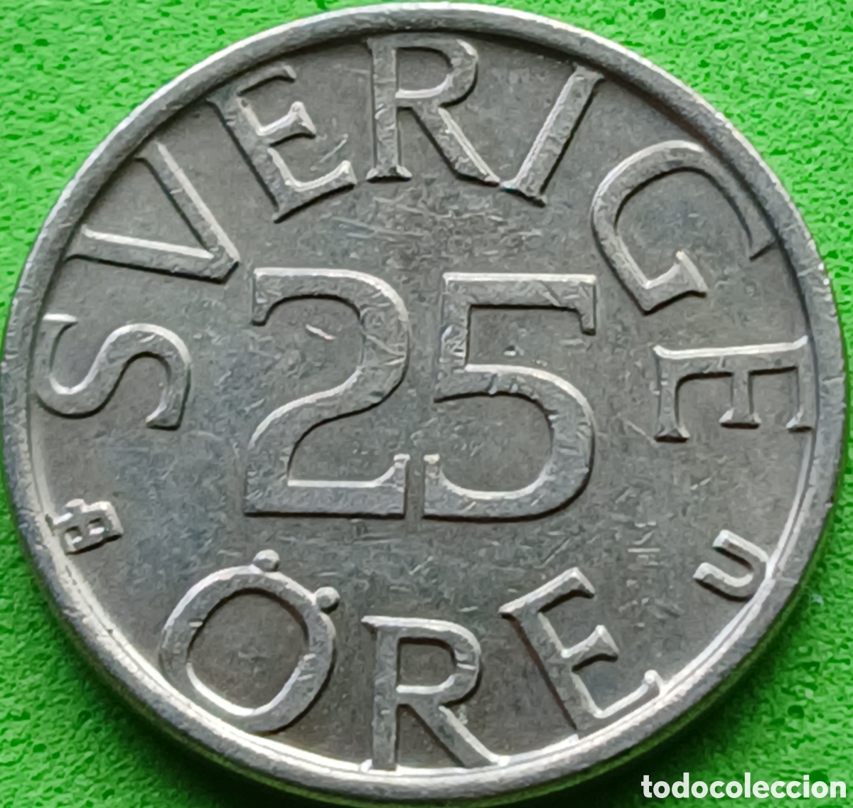 Monedas antiguas de Europa: Suecia 25 ore 1978 km#851