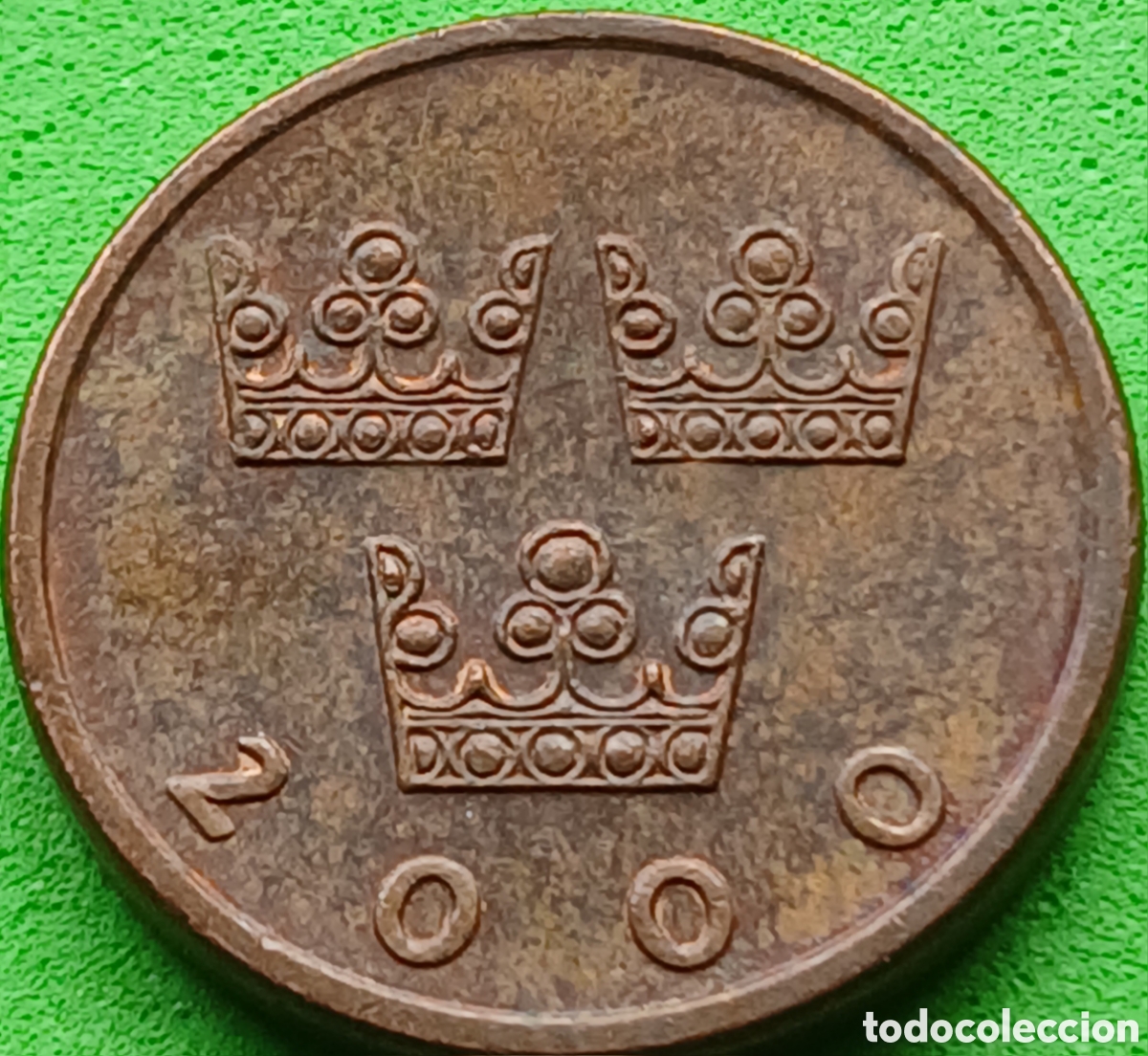 Monedas antiguas de Europa: Suecia 50 ore 2000 km#878