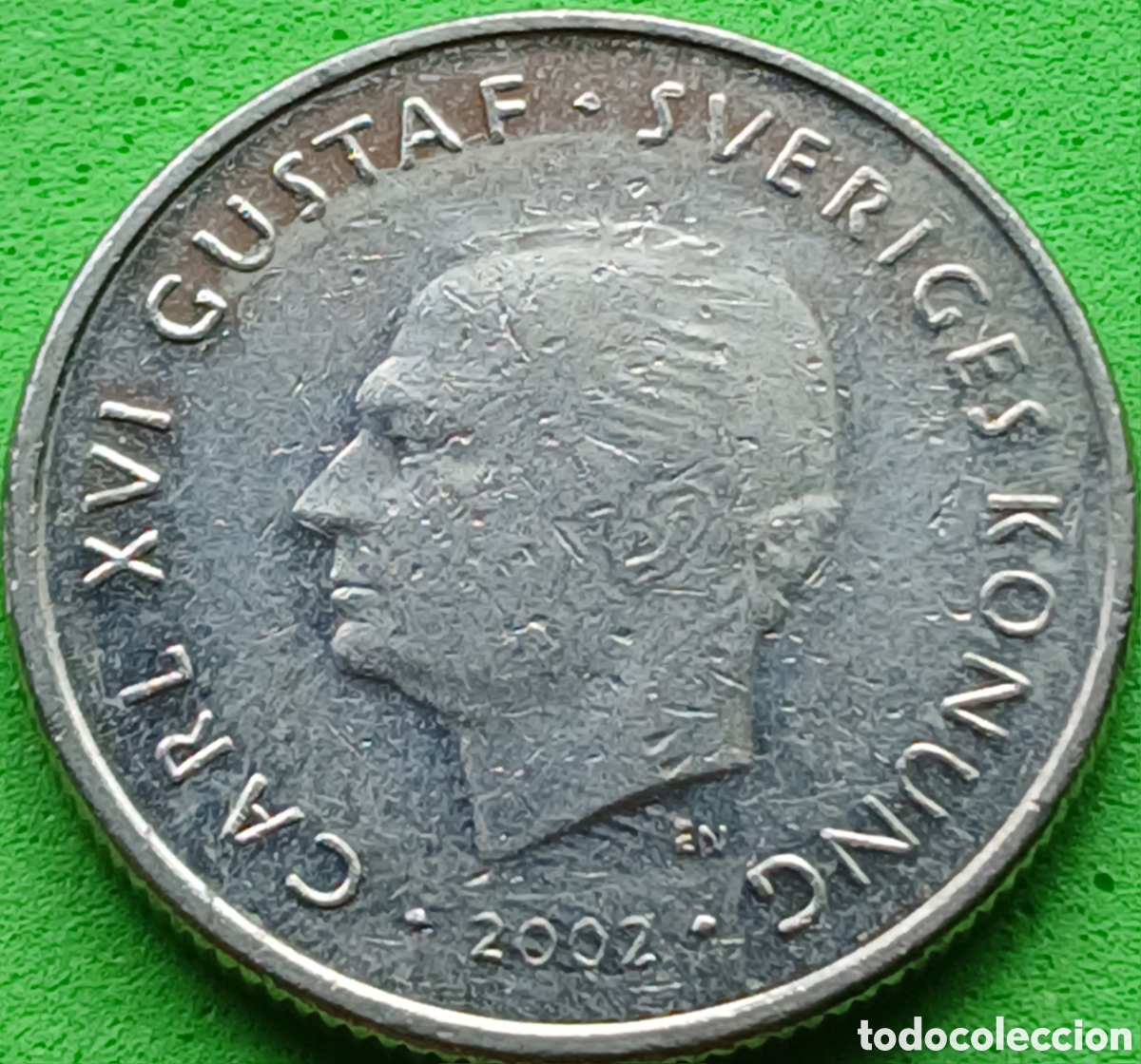 Monedas antiguas de Europa: Suecia 1 corona 2002 km#894