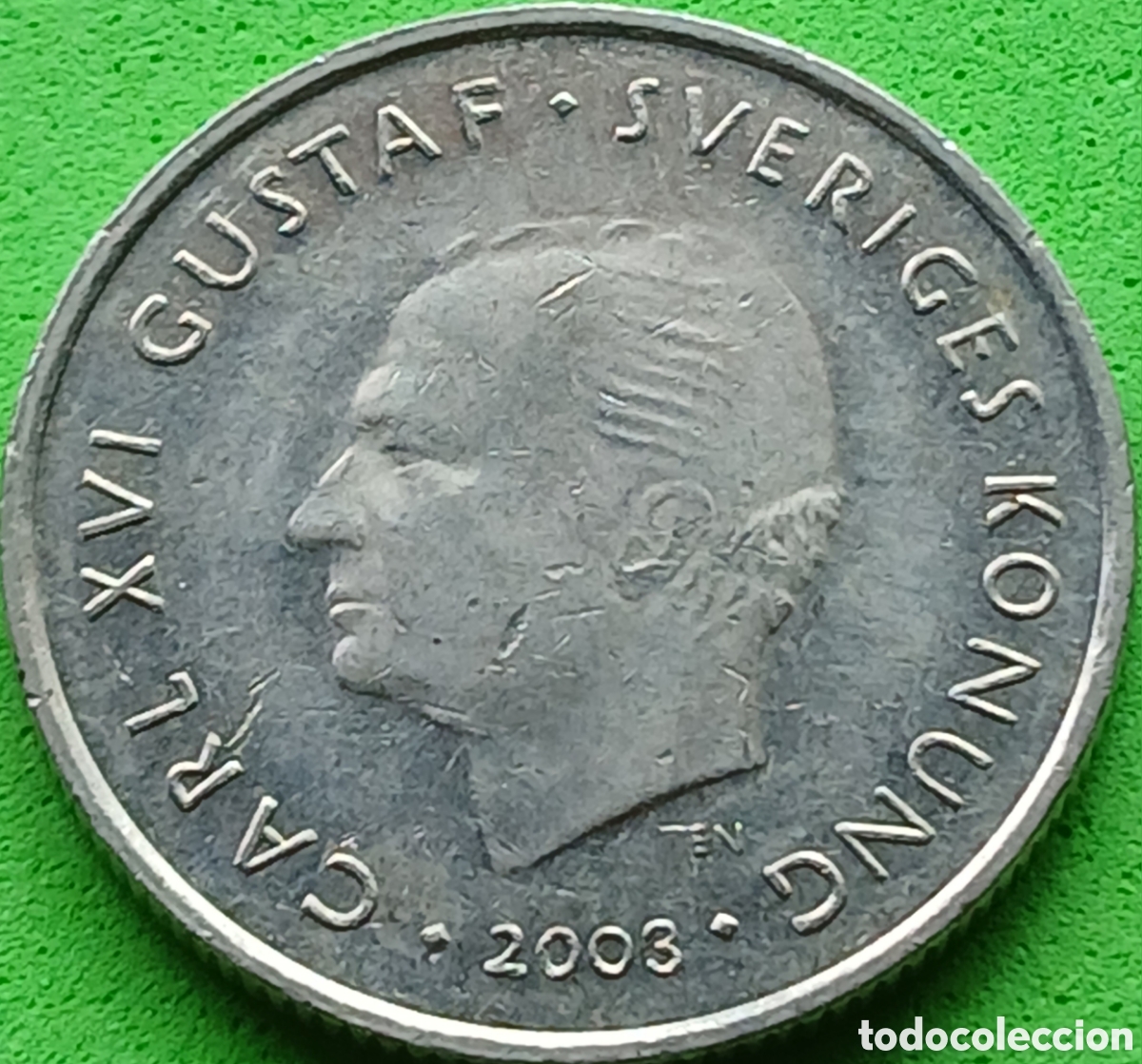 Monedas antiguas de Europa: Suecia 1 corona 2003 km#894