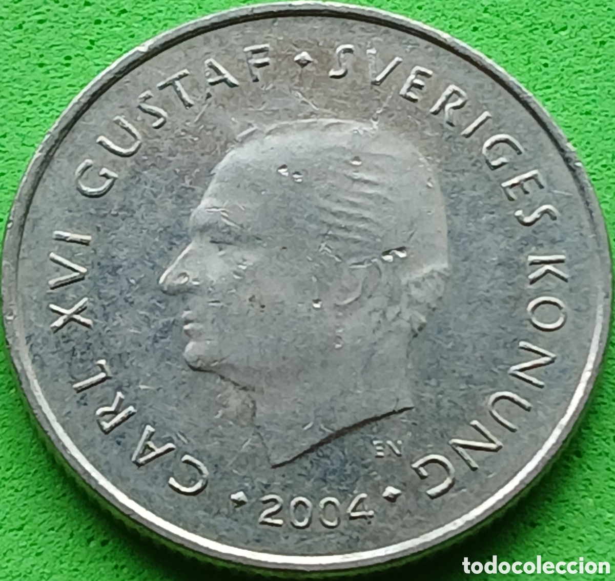 Monedas antiguas de Europa: Suecia 1 corona 2004 km#894