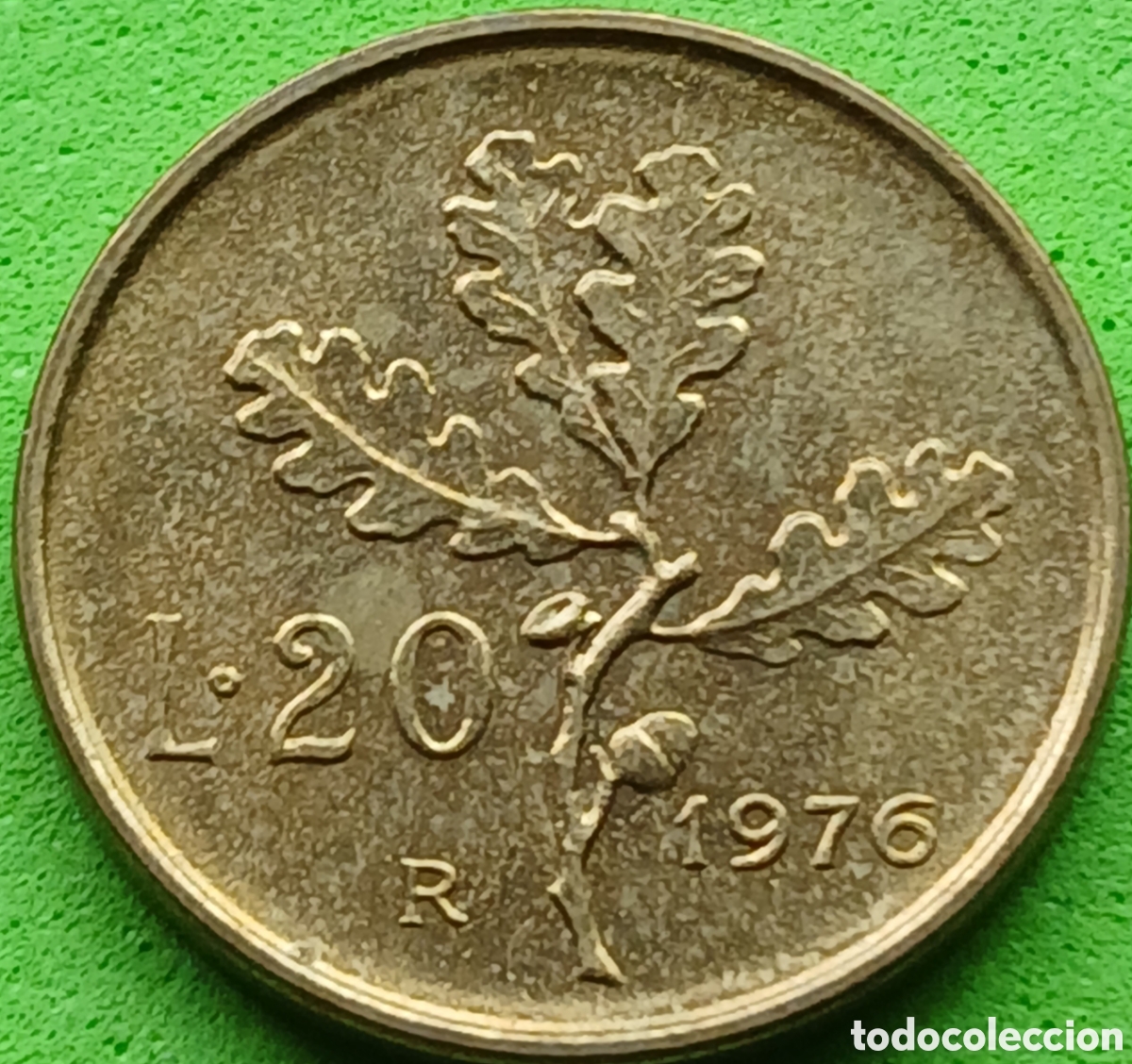Monedas antiguas de Europa: Italia 20 liras 1976 km#97