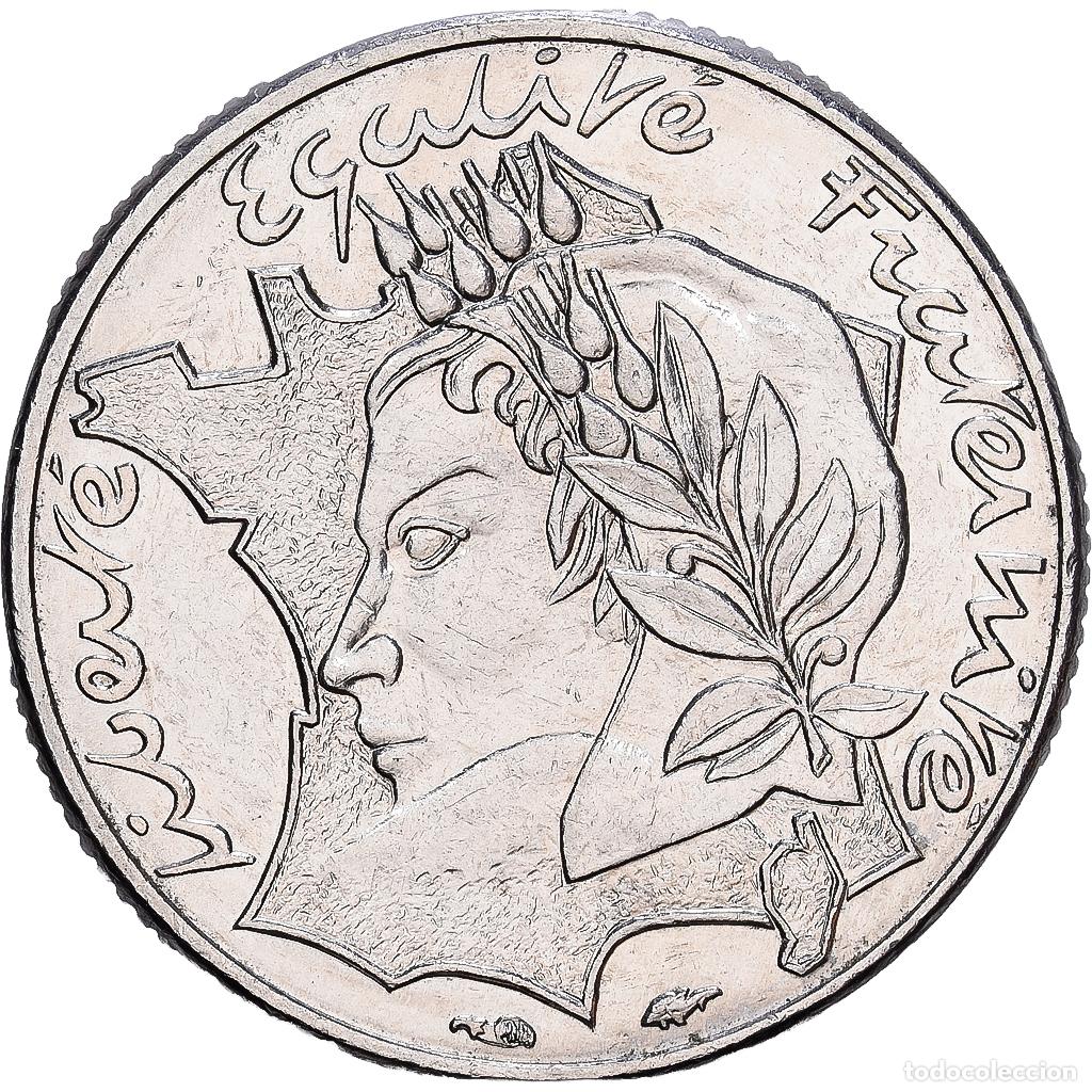 Monedas antiguas de Europa: [#1225035] Francia, 10 Francs, Jimenez, 1986, Paris, N&iacute;quel, EBC, Gadoury:824, Le