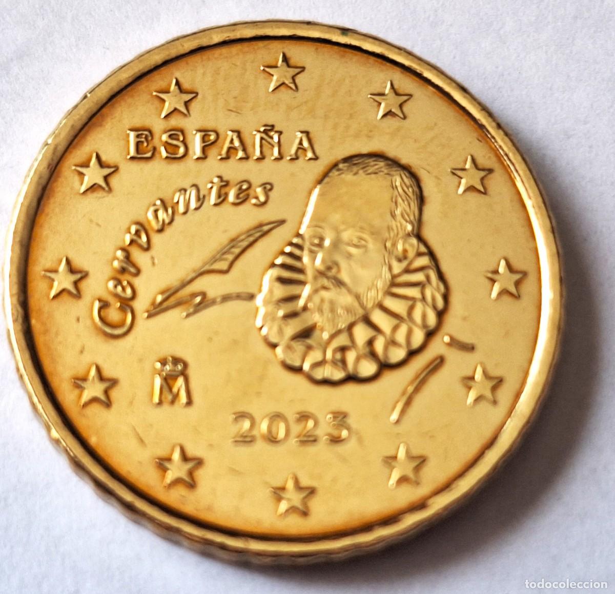 Monedas antiguas de Europa: ESPA&Ntilde;A - MONEDA DE 50 CENTIMOS DE EURO DEL A&Ntilde;O 2023 - BIEN CONSERVADA