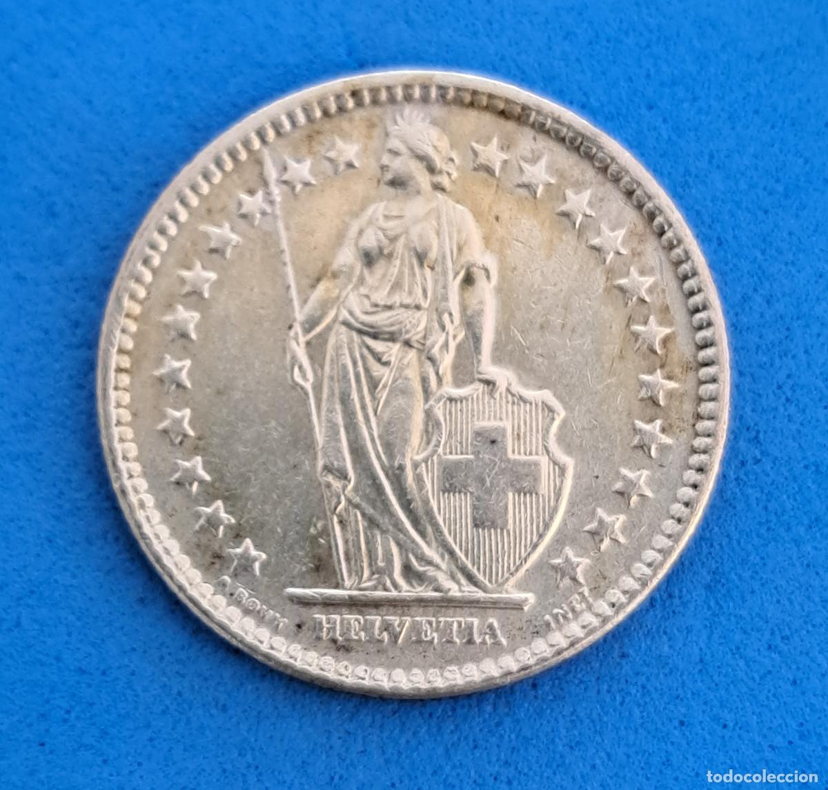 Monedas antiguas de Europa: MONEDA DE PLATA - A&Ntilde;O 1959 - 2 Fr - HELVETIA