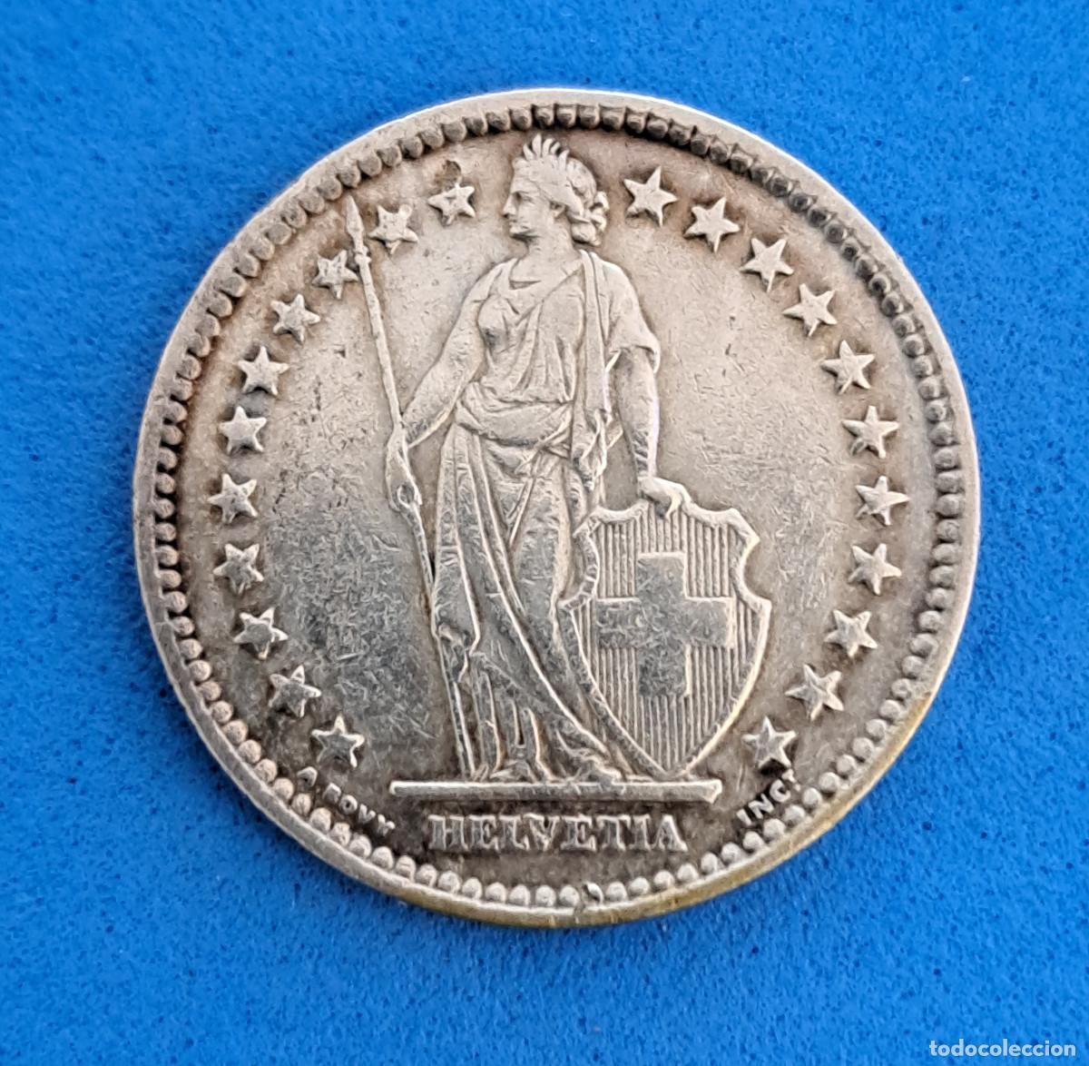 Monedas antiguas de Europa: MONEDA DE PLATA - A&Ntilde;O 1943 - 2 Fr - HELVETIA