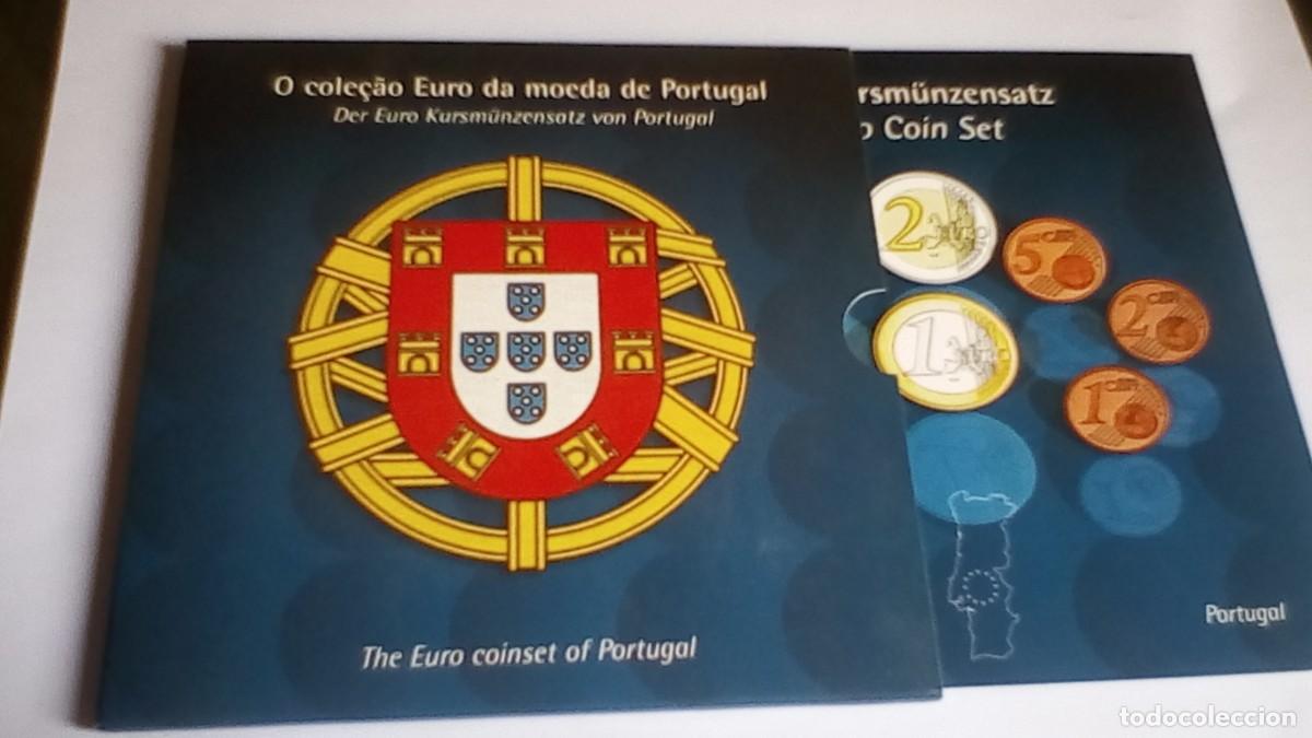 Monedas antiguas de Europa: Euro kursmunzensatz. Euro coin set. Portugal 2002