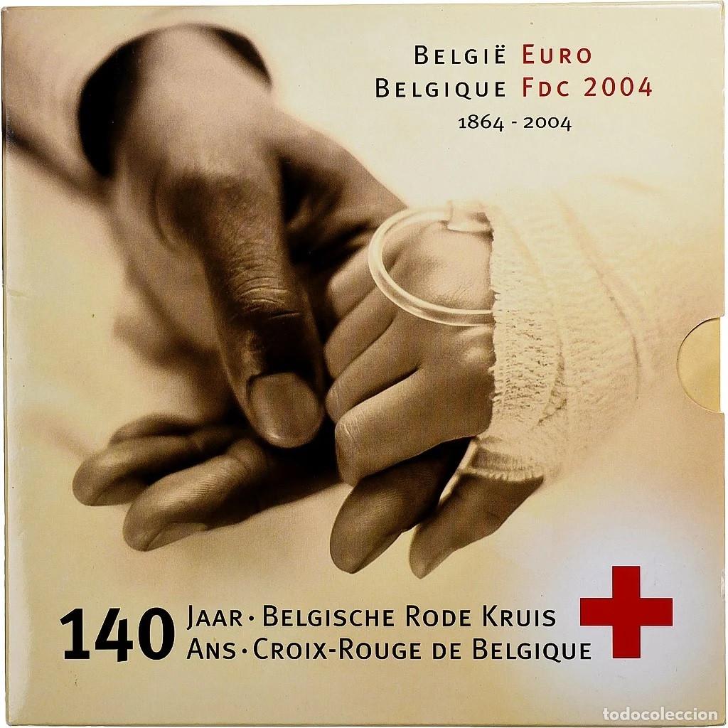 Monedas antiguas de Europa: BELGICA Euroset 2004 CRUZ ROJA