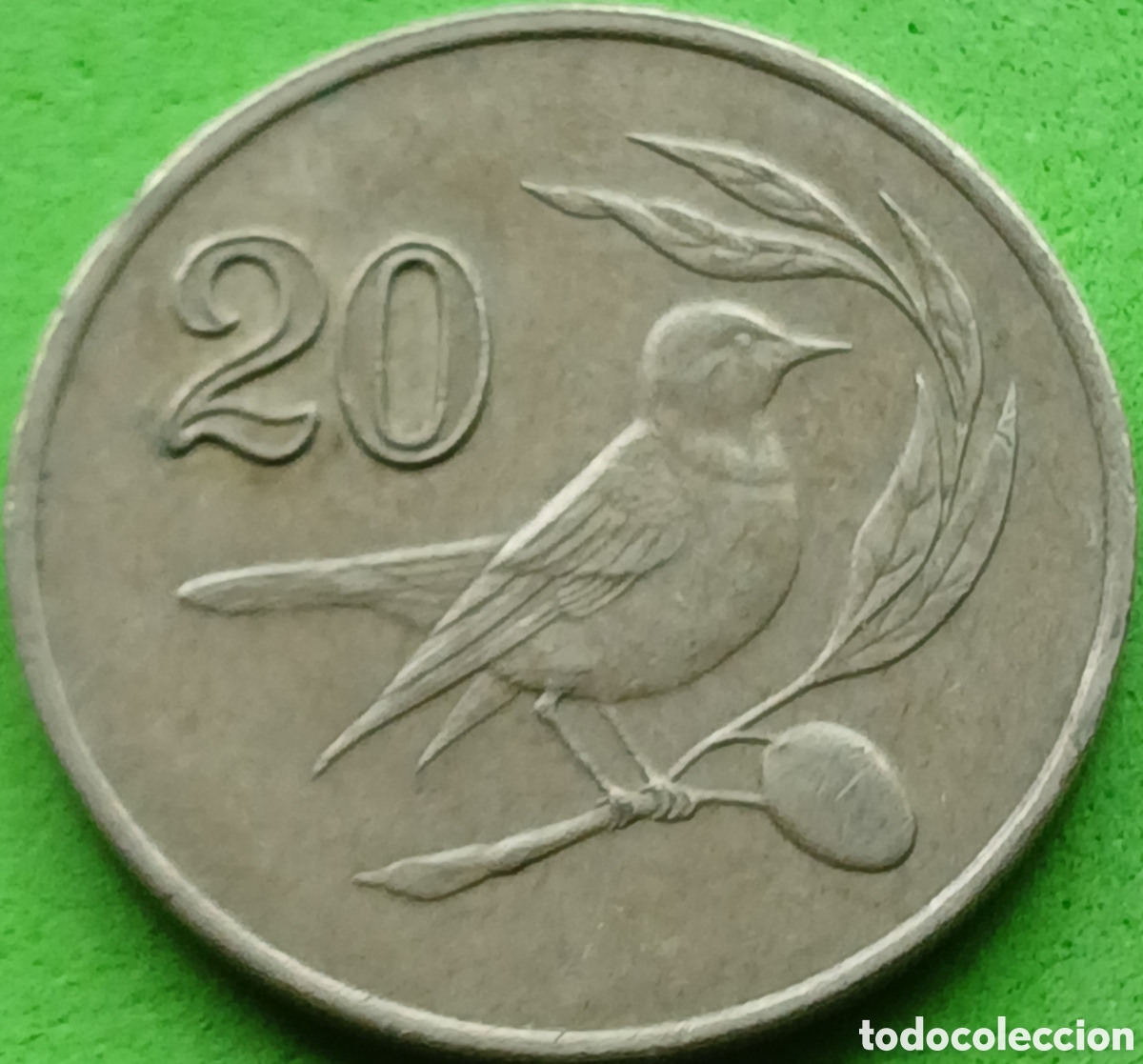 Monedas antiguas de Europa: Chipre 20 cents 1985 km#57.2