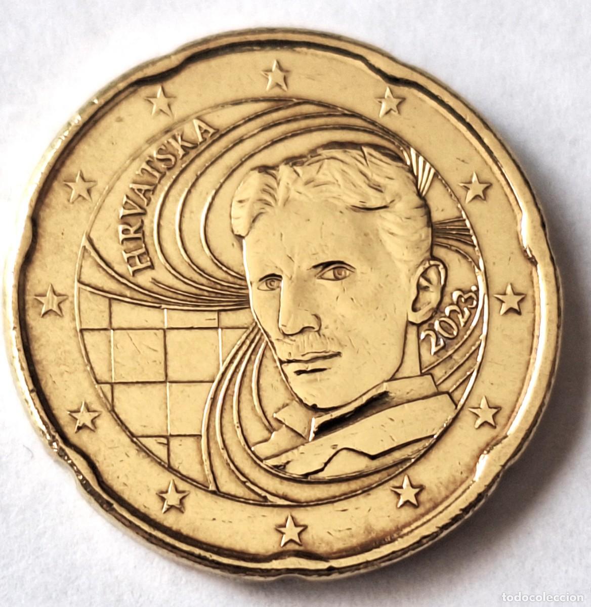 Monedas antiguas de Europa: CROACIA - MONEDA DE 20 CENTIMOS DE EURO DEL A&Ntilde;O 2023 - BIEN CONSERVADA
