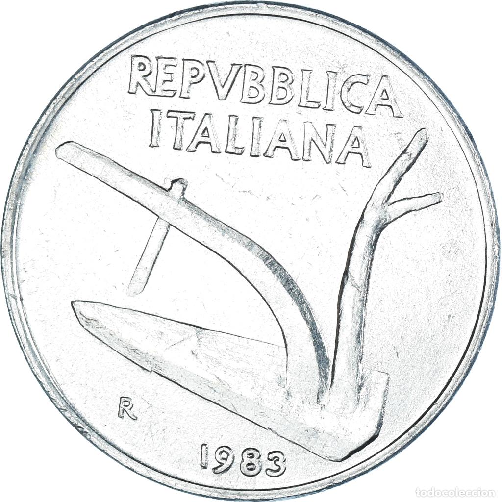 Monedas antiguas de Europa: [#1428576] Moneda, Italia, 10 Lire, 1983